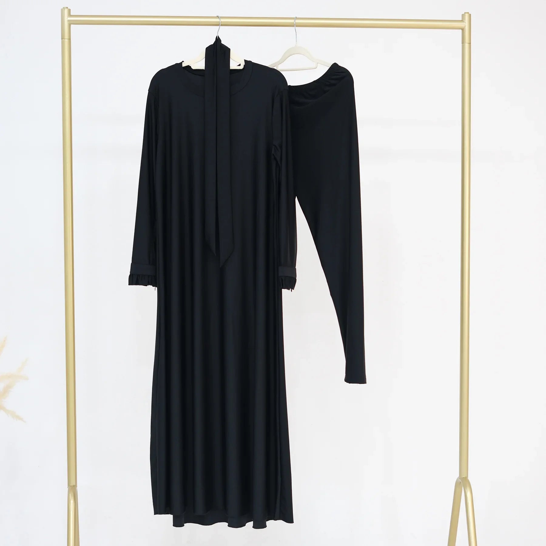 Burkini Femme 2 Pièces – Maillot de Bain Modeste avec Pantalon et Tunique