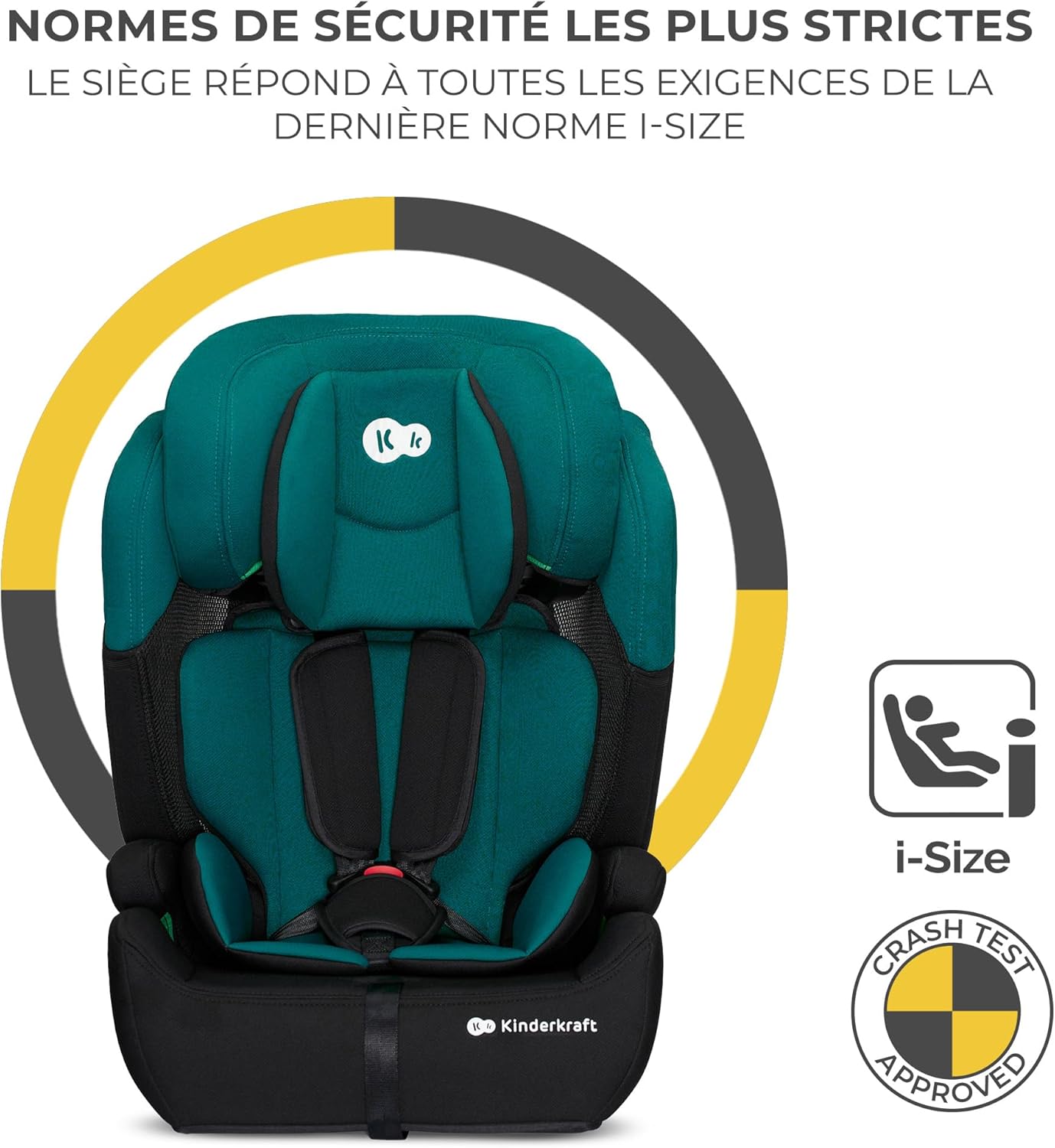 Siège auto Kinderkraft COMFORT UP i-Size 76-150 cm groupe 1/2/3