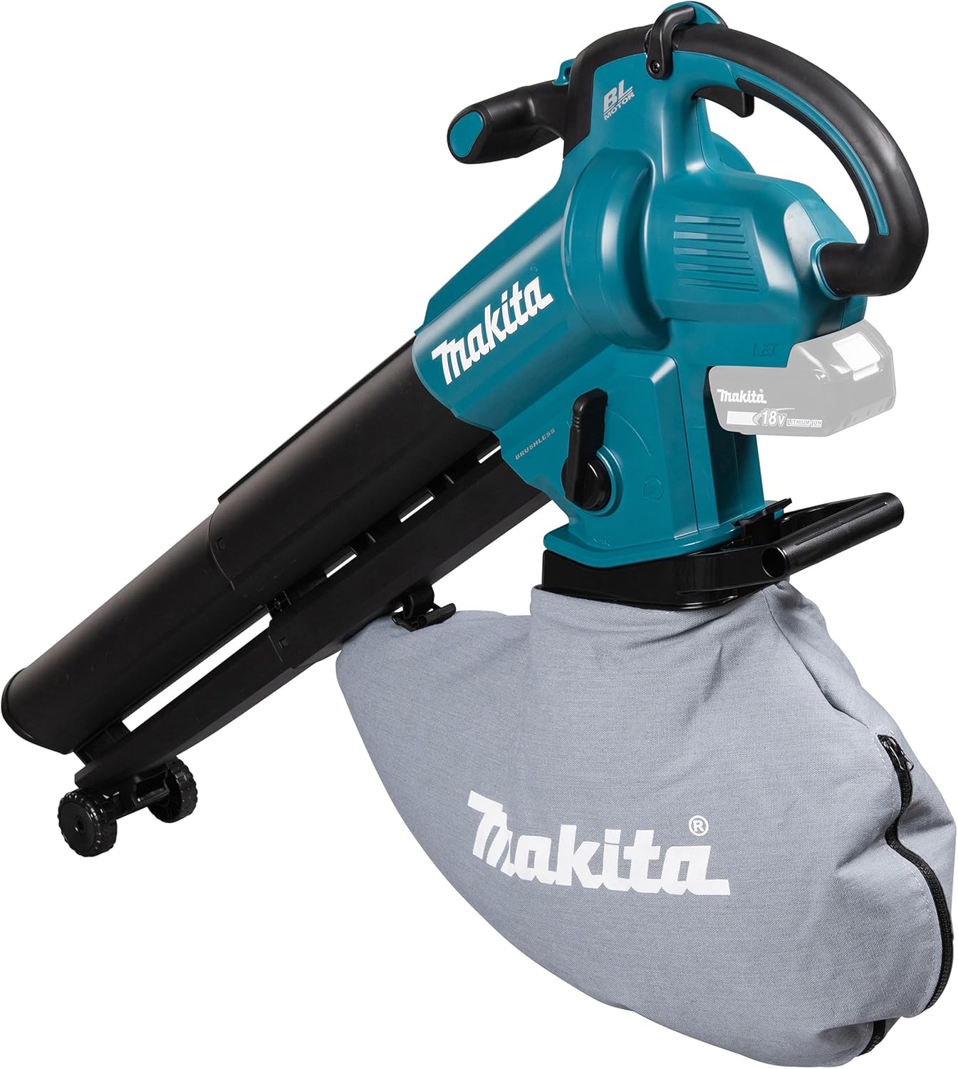 Makita DUB187Z Akku-Laubbläser & Laubsauger 18V – Handgerät mit Fangsack