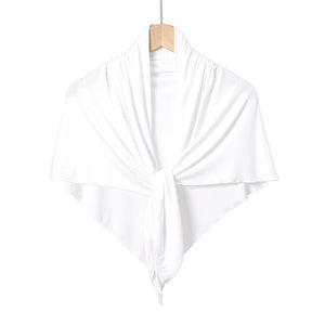 Hijab triangle uni femme – foulard léger et doux style turban