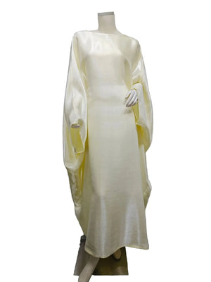 Abaya femme manches chauve-souris – robe longue ample et confortable