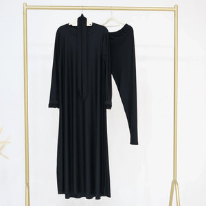 Burkini Femme 2 Pièces – Maillot de Bain Modeste avec Pantalon et Tunique